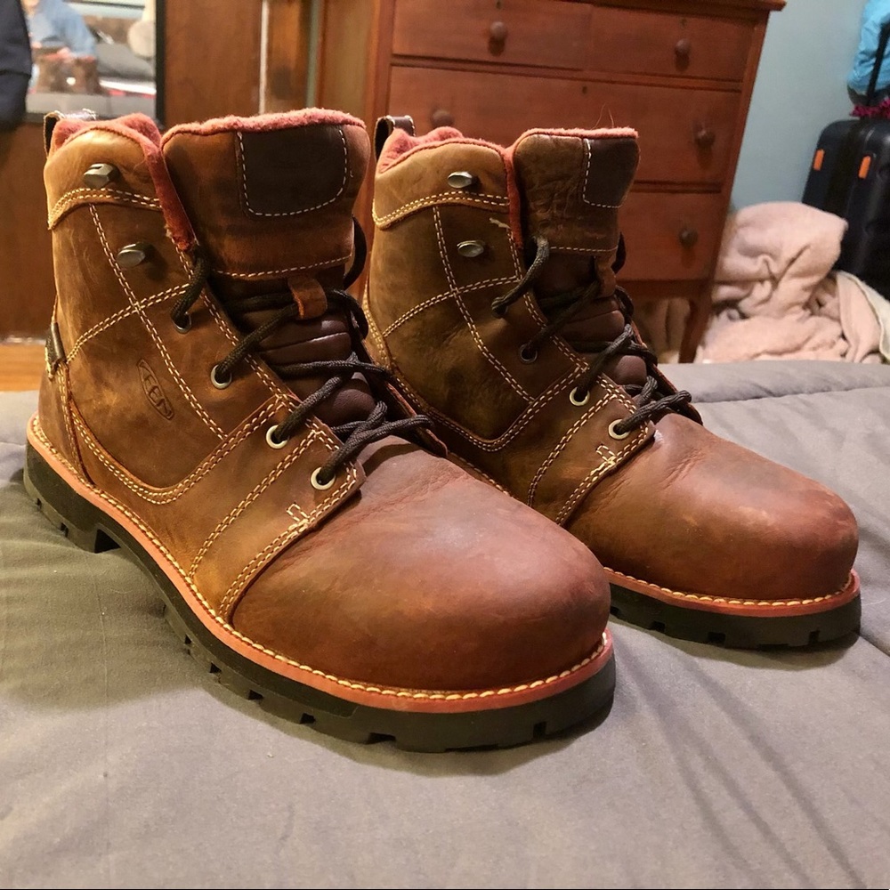 Keen Utility Aluminum Toe Boots size 8.5